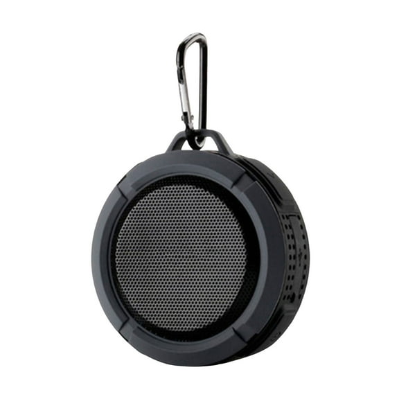 Bluetooth Speaker Waterproof, Shower Speaker Bluetooth Loud Stereo Sound, Small Portable Speaker with Clip for Bathroom, Beach, Kayak, Bicycle