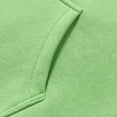 thumbnail image 6 of ZCFZJW Mens Casual Cotton Hooded Collar Drawstring Hoodies Drawstring Pullover Sweatshirts Casual Sherpa Fleece Lined Warm Long Sleeve Shirts with Pockets Mint Green L, 6 of 10