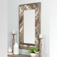 thumbnail image 2 of Brogan Distressed Wood Slat Wall Mirror Multi-Colored 43" x 26" by Aspire, 2 of 7