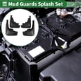 thumbnail image 2 of Guardabarros Unique Bargains para Ford EDGE Sport 2015-2018 con accesorios de montaje, 2 of 6