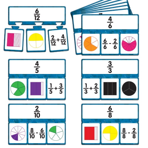 EAI Education Snap Math Fractions Puzzle Grade 4