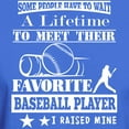 thumbnail image 3 of CafePress - I Raised My Buddy Baseball Player T Shirt T Shirt - Men's Classic Graphic Cotton T-Shirt, 3 of 4