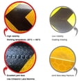 thumbnail image 4 of 2" X 30ft Reflective Safety Hazard Warning Tape Waterproof Yellow Black - High Intensity Reflector Tape for Outdoor Steps, 4 of 4