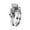 Silver, variant on Tejiojio BirthDay Gifts for Women,Ladies Fashion Rose Flower Diamond Couple
