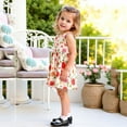 thumbnail image 6 of Zszcpp Baby Girl Newborn Dresses Sleeveless Round Enck Leisure Lovely Daily Life Flower Prints Princess Casual Dresses, 6 of 7