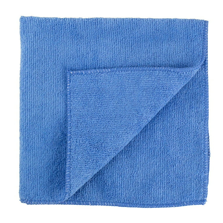 SSS® NexGen General Cleaning Microfiber Cloth - 16 x 16, Blue