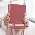 thumbnail image 4 of Cozival Composition Notebooks Campus A5 Lined Notebook Journal Notebook, 80 Pages, College Ruled, for Schoolwork, Study, Note-Taking, 4 of 6