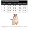 thumbnail image 6 of Plus Size Swimsuit Cover Ups for Women Boat Neck Crochet Cover Up Long Sleeve Sheer Beach Tunic Bathing Suit Cover Up Alsol Lamesa XL-5XL, 6 of 6