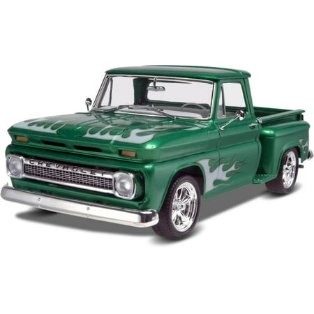 '65 Chevy Stepside Pickup 2N1, Detailed 283 V-8 engine with optional engine parts and disc brakes By (Best Chess Engine In The World)