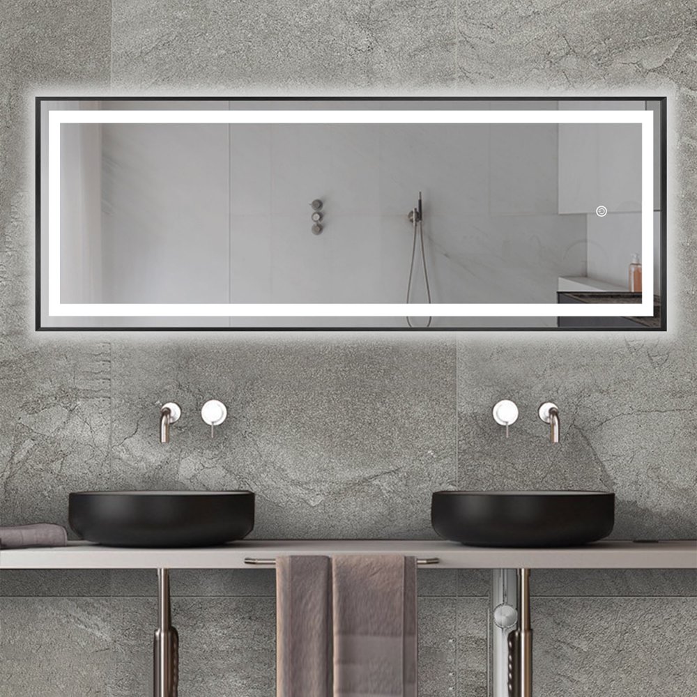 LED Mirror Full Length Mirror Wall Mounted Mirror Vanity Mirror with