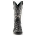 thumbnail image 3 of Ferrini Western Boots Mens Bronco Pirarucu Print Black 43393-04, 3 of 6