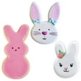 thumbnail image 6 of Ann Clark Easter Bunny Cookie Cutter Set, 3-Piece, Made in USA, 6 of 7