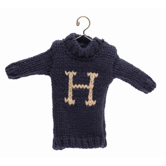 Universal Studios Harry Potter "H" For Harry New Weasley Sweater Ornament New