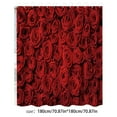 thumbnail image 6 of Nomeni Polyester Shower Curtain Valentine's Day Shower Curtain Red A, 1Pc Shower Curtain Red, 6 of 8