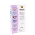 thumbnail image 3 of Character Toddler Girl Briefs Underwear, 6-Pack, Sizes 2T-4T, 3 of 4