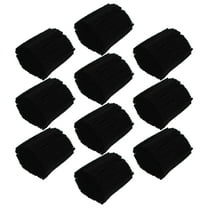 UPOUART Latch Hook Rug Finishing Thread 10Set Latch Hook Rug Yarn Acrylic Fiber Black 6x3.5in