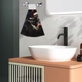 thumbnail image 5 of Disketp American Bald Eagle Warrior Hanging Kitchen Towel Tie Towels Tea Bar Dish Cloths Dry Towel for Laundry Room Decor (18*14in), 5 of 7