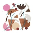 thumbnail image 2 of Ice Cream Mini Fan Ornament Craft Kit- Makes 12, Craft Kits, Summer, 12 Pieces, 2 of 3