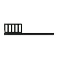thumbnail image 5 of Suite Bebe Connelly Guard Rail in Black Finish, 5 of 6