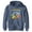 Navy Blue Heather, variant on Pokemon Eeveelutions Boys' Graphic Pullover Hoodie,
