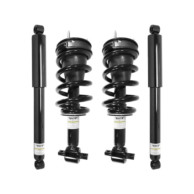 Front and Rear Suspension Strut and Shock Absorber Assembly Kit
