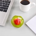 thumbnail image 7 of Slushy Apple Squishy with Red Pulp Filling, 1 Pack 3.5 Inch Green, for Kids and Adults Relaxation Toy, 7 of 7