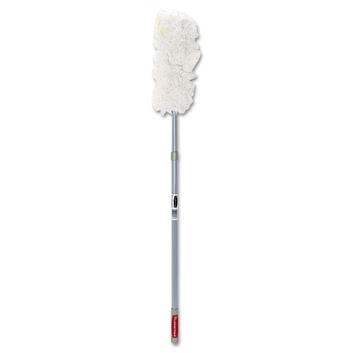 Hiduster Overhead Duster With Straight Launderable Head, 51" Extension Handle | Bundle of 2