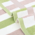 thumbnail image 4 of Unique Bargains 4 Pcs Soft Cotton Hand Towels Green/Yellow 13" x 29"/14" x 30", 4 of 5