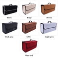 thumbnail image 4 of Car Soft Storage Box Trunk Bag Travel Storage Organizer Holder Car Accessories Deep Grey, 4 of 7