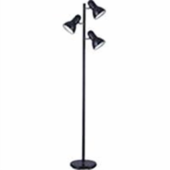 BOSTON HARBOR TL-TREE-134-BK-3L LAMP FLOOR 3SPOTLIGHT TREE BLK Finish=Black