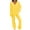 Yellow, variant on Wlynlyn Womens 2 Piece Sets Casual Warm Fuzzy Fleece Pajamas Cozy Soft Plush Loungewear Long Sleeve V Neck Tops Pants