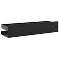 thumbnail image 6 of vidaXL Shower Shelf Matt Black 11.8"x3.9"x2.4" Brushed 304 Stainless Steel, 6 of 7
