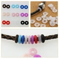 thumbnail image 1 of Raindrops 100Pcs Assorted Color Rubber Stopper Beads for Jewelry Making DIY Crafts and Bracelet Decoration, 1 of 8
