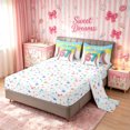 thumbnail image 5 of meiyoeat Dripping 67 Digital Print Twin Bedding for Girls, Donut Sprinkle Baseball Bedding Comforter Set, Star Reversible, 7 Pieces, 5 of 6