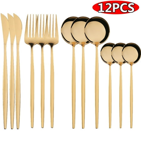 

Cutlery Stainless Steel12Pcs