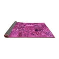 thumbnail image 2 of Ahgly Company Indoor Rectangle Patchwork Pink Transitional Area Rugs, 8' x 10', 2 of 4