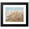 thumbnail image 2 of Jean-Antoine Linck 24x20 Black Modern Framed Museum Art Print Titled - View of the Massif of Mont Blanc (Late 18th-19th Century), 2 of 5
