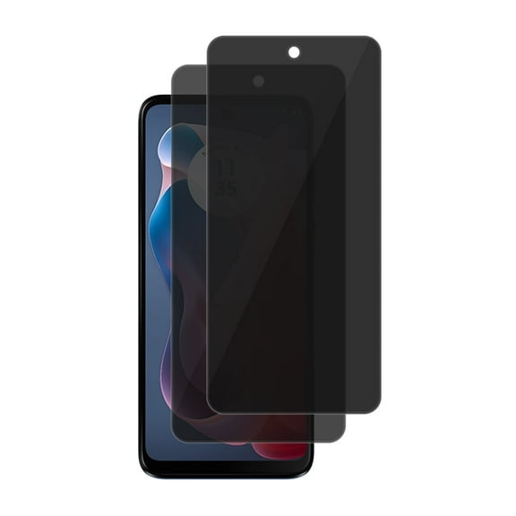 PAPAUTOP [2 Pcs] for Motorola Moto G Play 2024 Privacy Anti-Spy Easy Installation Tempered Glass Screen Protector