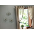 thumbnail image 2 of Elico Ltd. Zeckos Gold Metal Starburst Jeweled Hanging Wall Art Set of 3, 2 of 4