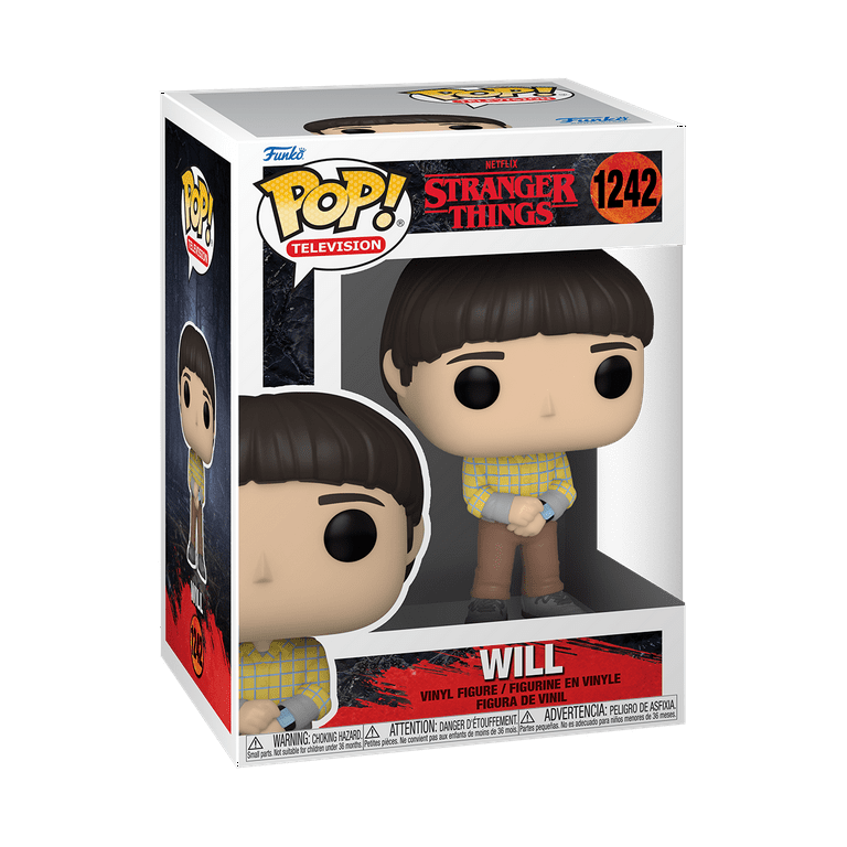 POP [Stranger Things - Will Byers [Season 4] Funko Vinyl Figure (Bundled  with Compatible Box Protector Case), Multicolor, 3.75 inches