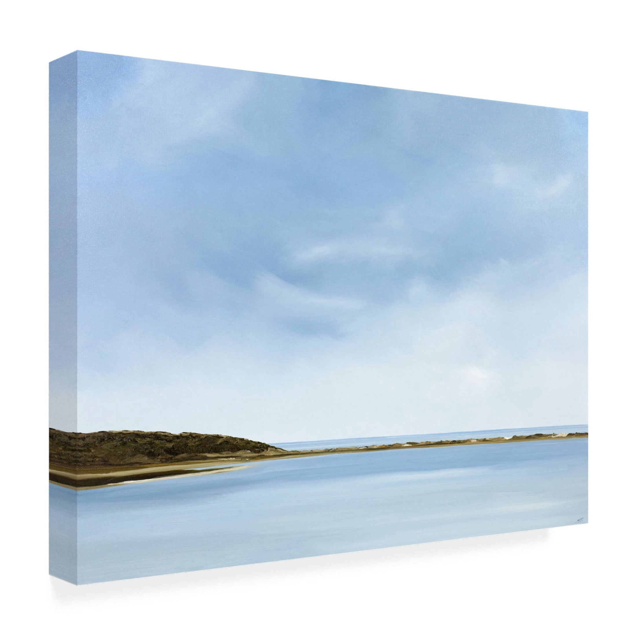 Canvas Wall Art - Rick Fleury 'Genesis' Wall Art for Living Room, Bedroom, or Office Décor by Trademark Fine Art - 32 x 24 Inches
