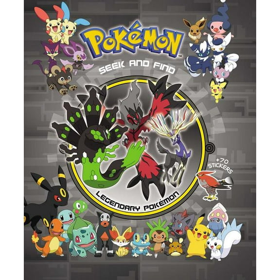 PokÃ©mon Seek and Find PokÃ©mon Seek and Find: Legendary PokÃ©mon, (Hardcover)