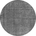 thumbnail image 1 of Ahgly Company Indoor Round Oriental Gray Industrial Area Rugs, 3' Round, 1 of 4