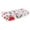Red cherry blossom, variant on Baby Blanket Muslin Bamboo Fiber Newborn Swaddle Blanket 47''x 47'' Triangle