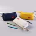 thumbnail image 4 of Estuche para lápices cuadrado de color sólido, portátil, personalizado, para escuela secundaria, escuela secundaria, sencillo, estuche para lápices de gran capacidad, 4 of 6
