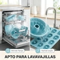 thumbnail image 2 of Juego de 9 Silicona Antiadherente para Hornear, Juego de Silicona para Hornear con Bandeja de Horno, Molde de Silicona para Tartas, Molde para Donuts, Cepillos, Rasquetas y Guantes de Horno, 2 of 4