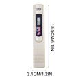 thumbnail image 3 of Aursykel Portable Digital PH Meter Water Quality Tester Kit for Home and Outdoor Use Accurate for Drinking Water Beer Swimming Pools Hydroponics Spas Consistent Results, 3 of 3