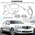 thumbnail image 1 of Hood Pin, Hood Pin Lock Easy Use Appearance Kit Universal Push Button Hood Pin Lock Kit Widely Used  For Car Lovers For Car Interior, 1 of 8