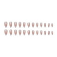 thumbnail image 1 of 24pcs Fashionable French Style Wearing Fake Nails, Sparkling and Simple New Y7 S7M02, 1 of 6