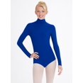thumbnail image 1 of Capezio Royal Turtleneck Long Sleeve Leotard, Size X-Small, 1 of 3